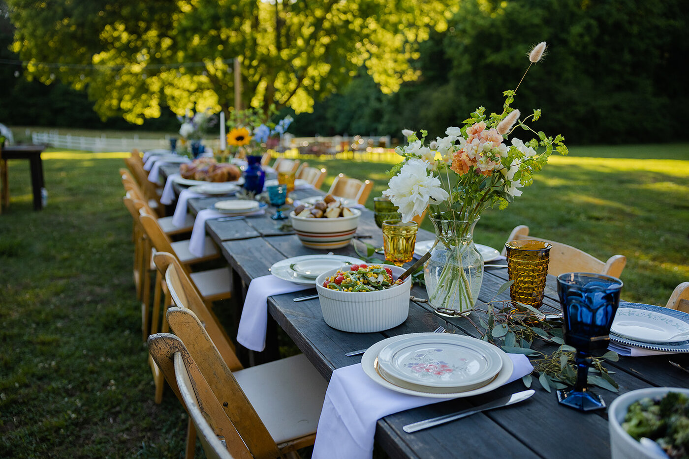 Farm to table dinner